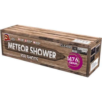 Srpyro Ohňostroj 108 ran METEROR SHOWER 108 ran ná sada pro vlastní odpálení CLE4595