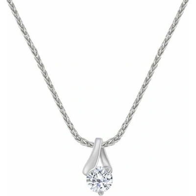 Eppi Platinový přívěsek s diamantem Ivory P33653