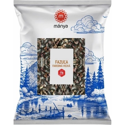 Mánya Fazuľa farebná veľká 4 kg