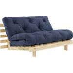 Karup Design Син разтегателен диван 140 cm Roots - Karup Design (123100737140)
