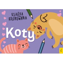 Koty. Książka do kolorowania