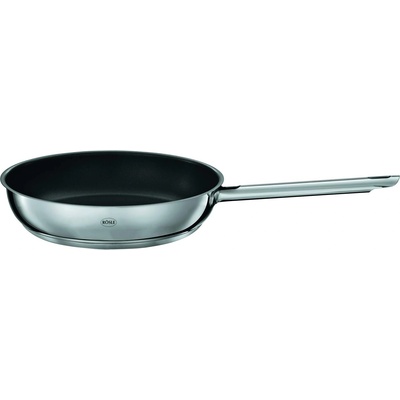 RÖSLE ELEGANCE frying pan, high-quality universal pan with ProPlex non-stick coating, 28 cm, 18/10 stainless steel, suitable for induction, dishwasher safe, 51 x 29.5 x 6.4 cm - 13212