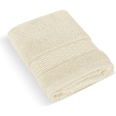 Bellatex ručník a osuška froté proužek 50 x 100 cm tm. béžová