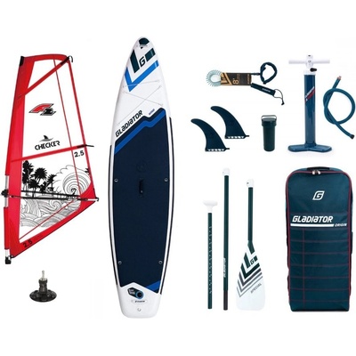 Paddleboard GLADIATOR WS 11'6" WindSUP F2 Checker 4.0 + kloub