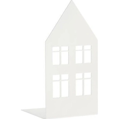 Kovová dekorace/svícen Storgatan House White 14 cm Storefactory Scandinavia