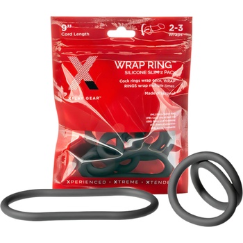 Perfect Fit Brand Висококачествена тънка пенис-кръг 22см - черен