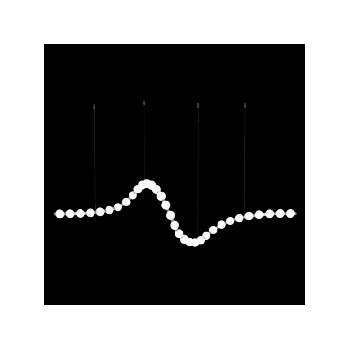 ELMARK Pearl led ПЕНДЕЛ 66w 3000k, ЗЛАТО (955pearl6630p2gd)