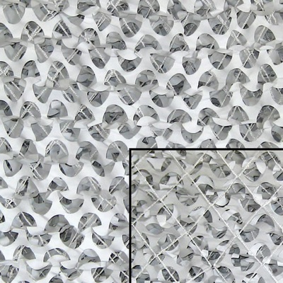 Mil-Tec maskovací síť 3x6m, BASIC MILITARY NET, biela