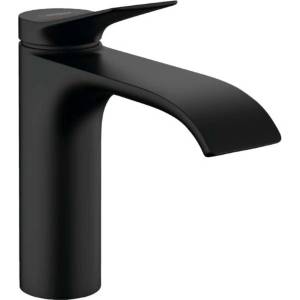 Hansgrohe Vivenis - Смесител за мивка, EcoSmart, CoolStart, черен мат 75024670 (75024670)