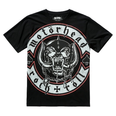 Brandit Тениска в черен цвят Motorhead T-Shirt Rock RollBW-61023-11002 - Черен, размер 7XL