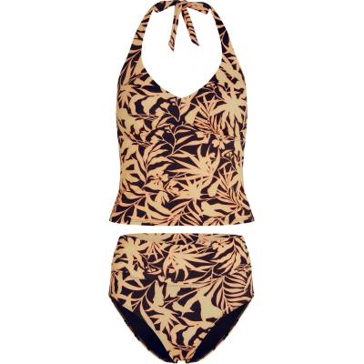 O'Neill Дамски танкиен (бански) O'Neill Women's Tankini Biniki Set Tankini - Black Brazillian Sun - размер 40 (EU) (150-6563-0114)