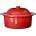 Cerutil CERUTIL-Касерола с капак 3lt(26*11sm)ЧЕРВЕНО/БЯЛО(R0292/TR292) (010868)