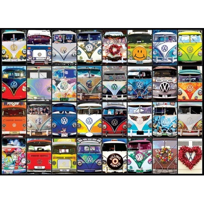 Eurographics VW Cool Faces 1000 dielov