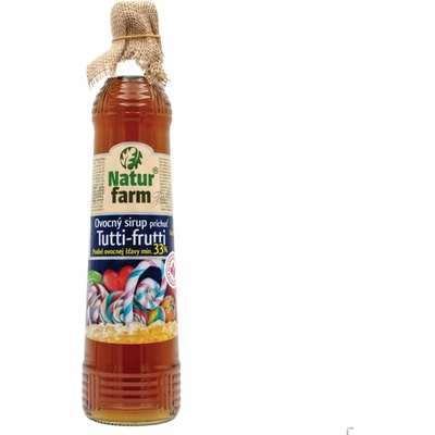 Naturfarm Sirup Tutti-Frutti 33% ovoce 0,7 l