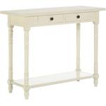 Premier Housewares Конзолна маса от масивен бор в цвят слонова кост 35x96 cm Heritage - Premier Housewares (2404272)