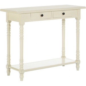 Premier Housewares Конзолна маса от масивен бор в цвят слонова кост 35x96 cm Heritage - Premier Housewares (2404272)
