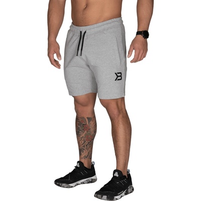 Better Bodies TAPERED SWEATSHORTS LIGHT GREY MENALGE