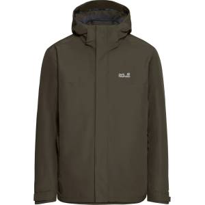 Jack Wolfskin Мъжко 3-в-1 яке Jack Wolfskin Stonelite 3in1 Jacket 3-in-1 jacket - Obsidian Moss (004-7740-0311)
