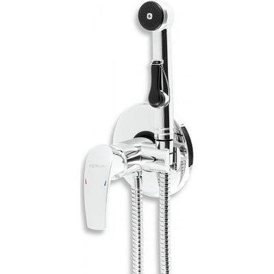 FERRO Смесител за вграждане Metalia, за биде, с аксесоари (572110)