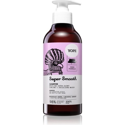 YOPE Daily Heroes Smooth Shampoo Oriental Garden подсилващ шампоан за увредена и крехка коса 300ml