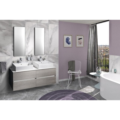 Sapho Koupelnový set ODETTA 135, dub stříbrný KSET-057 – Zboží Mobilmania