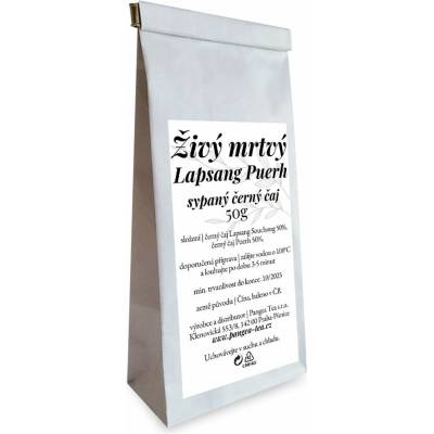 Pangea Tea Živý mrtvý černý čaj 50 g