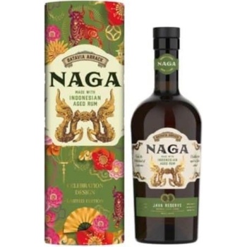 Naga Rum Java Reserve 40% 0,7 l (tuba)