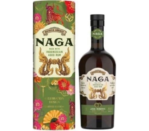 Naga Rum Java Reserve 40% 0,7 l (tuba)
