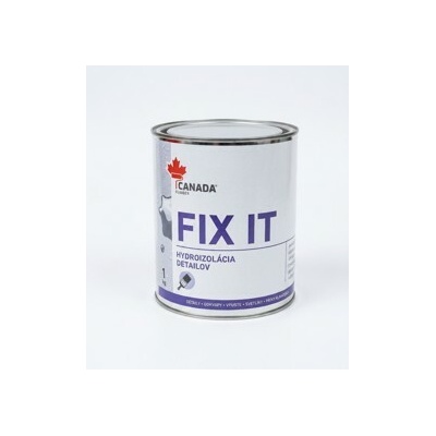 Canada Rubber FIX IT - hydroizolácia detailov - 1kg