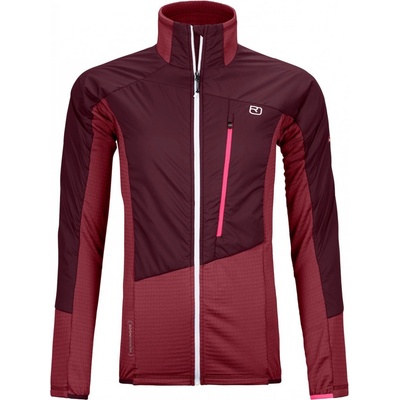 Ortovox Westalpen Swisswool Hybrid Jacket dark blood