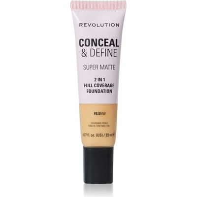 Makeup Revolution Conceal & Define matující make-up F8,5NW 23 ml