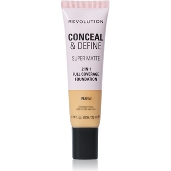 Makeup Revolution Conceal & Define matující make-up F8,5NW 23 ml