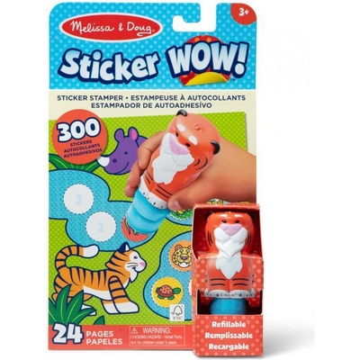 Melissa & Doug Razítkovač Sticker WOW Tygr – Hledejceny.cz