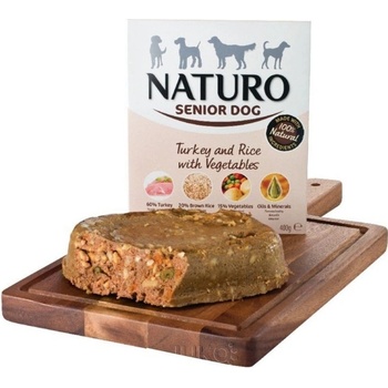 Naturo Senior Turkey & Rice with Vegetables 400 g