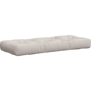 vidaXL Кушон за палет VIANEN 100% полиестер Бяло 120 x 40 x 12 cm (953365)