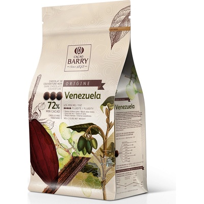 Cacao Barry Origin čokoláda VENEZUELA hořká 72% 1kg