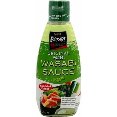 S&B Wasabi omáčka 170 g