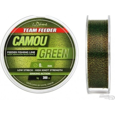 BY DÖME TEAM FEEDER CAMOU GREEN LINE 300 m 0,2 mm