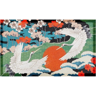 Artsy Mats Изтривалка 40x70 cm Japanese Bird - Artsy Doormats (DMW-BIRD1PATTERN-7040)