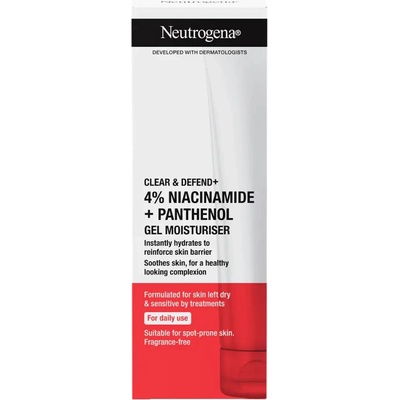 Neutrogena Hydratační gel Clear & Defend 50 ml