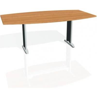 Hobis Rokovací stôl Flex, 200x75,5x110 cm, jelša/kov