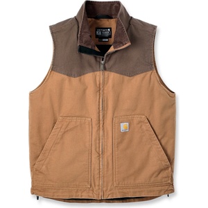 Carhartt Мъжки синтетичен елек Carhartt Montana Rugged Flex Relaxed Fit Duck Vest Synthetic vest - Carhartt Brown / Coffee - размер XXL (032-1750-0115)