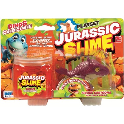 RS Toys Фигурка RS Toys Jurassic - Динозавър трансформер със слайм, червен (12305D)