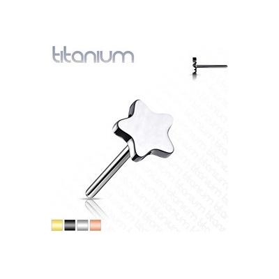 Piercingate piercing do nosu PNO00271 černá