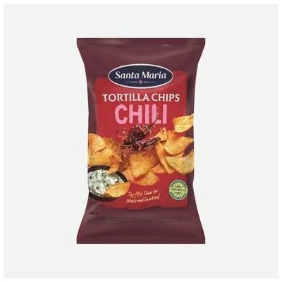 Santa Maria Tortilla chips chilli 185 g
