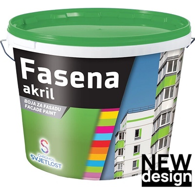 SVJETLOST FASENA AKRIL Biela,15L