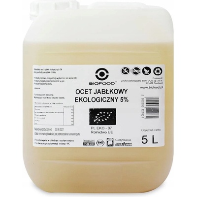 HORECA JABLEČNÝ OCET NEFILTROVANÝ BIO 5 L