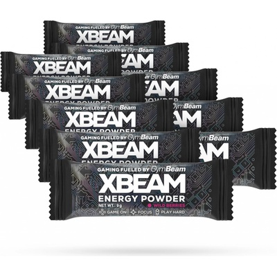 Xbeam Vzorka Energy Powder 10 x 9 g lesné ovocie