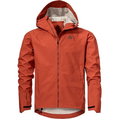 Schöffel Мъжко водоустойчиво яке за колоездене Schöffel 2.5L Jacket Style Tajiva Cycling jacket - Dark Crabapple - размер 56 (EU) (051-1424-0216)