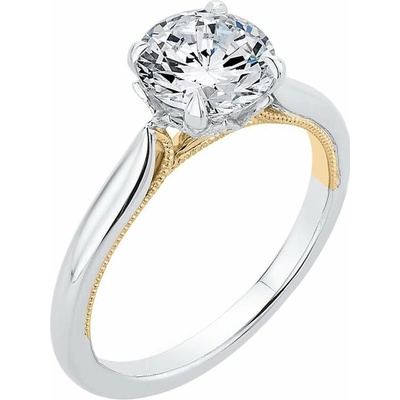 Eppi Zásnubní prsten s postranními lab-grown diamanty Libby RE42027